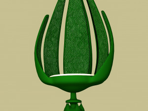 Stylized Chair Set 3D Model