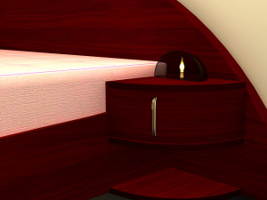 Stylized Bed Model 3D