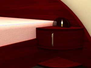 Stylized Bed 3D Model