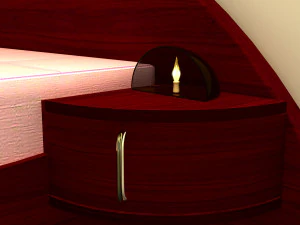 Stylized Bed 3D Model