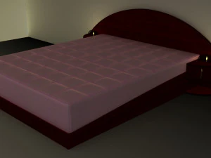Stylized Bed 3D Model