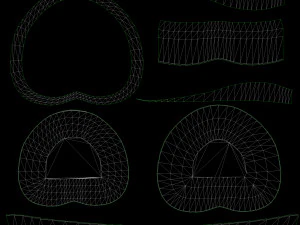 Htart style Bed 3D Model