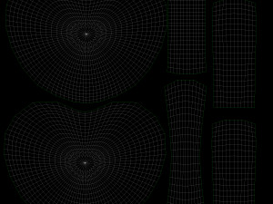 Htart style Bed 3D Model