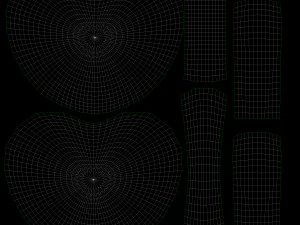 Htart style Bed 3D Model
