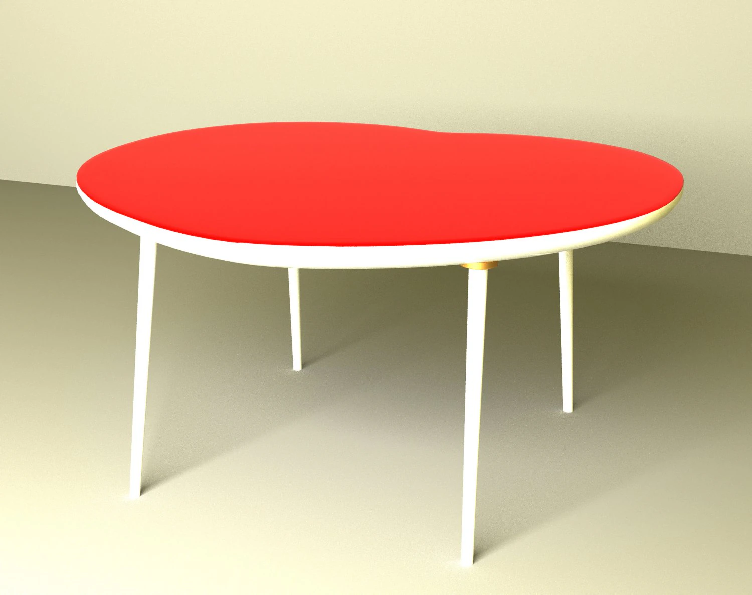 Chair Table 3D Model .c4d .max .obj .3ds .fbx .stl .blend 
