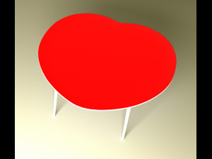 Chair Table 3D Model