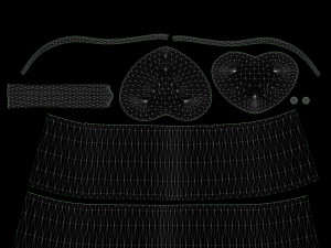 Heart coffee cup 3D 모델
