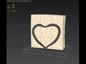 Heart Cafe Modèle 3D