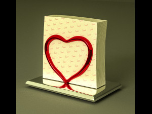 Heart Cafe Modèle 3D