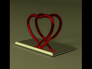 Heart Cafe Modèle 3D