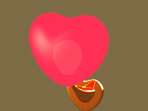 Heart Cafe Modèle 3D