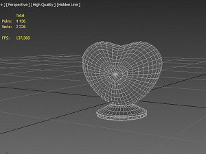 Heart Cafe Modèle 3D