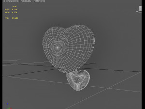 Heart Cafe Modèle 3D