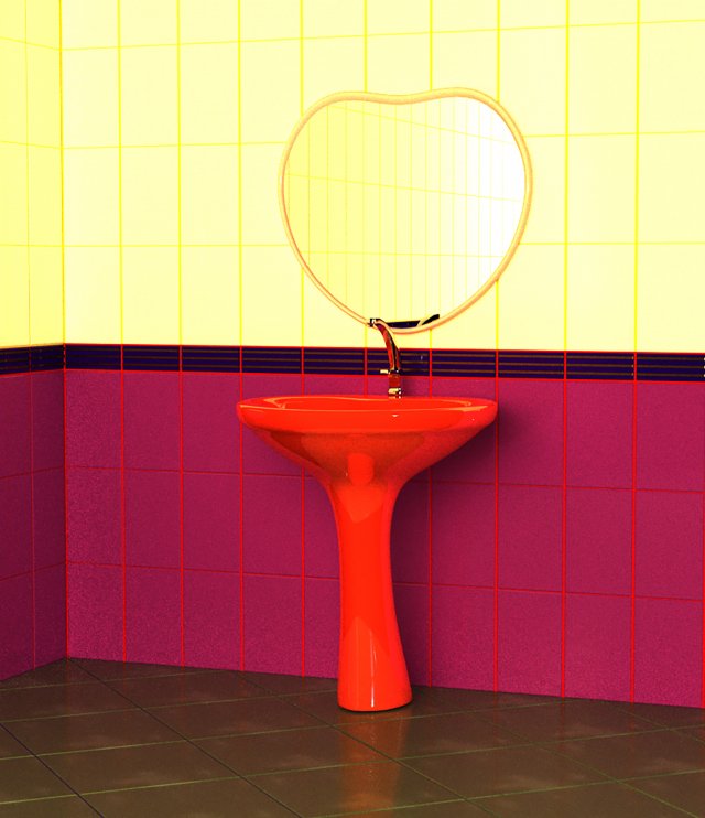 Bathroom washbasin 3Dモデル .c4d .max .obj .3ds .fbx .stl .blend 