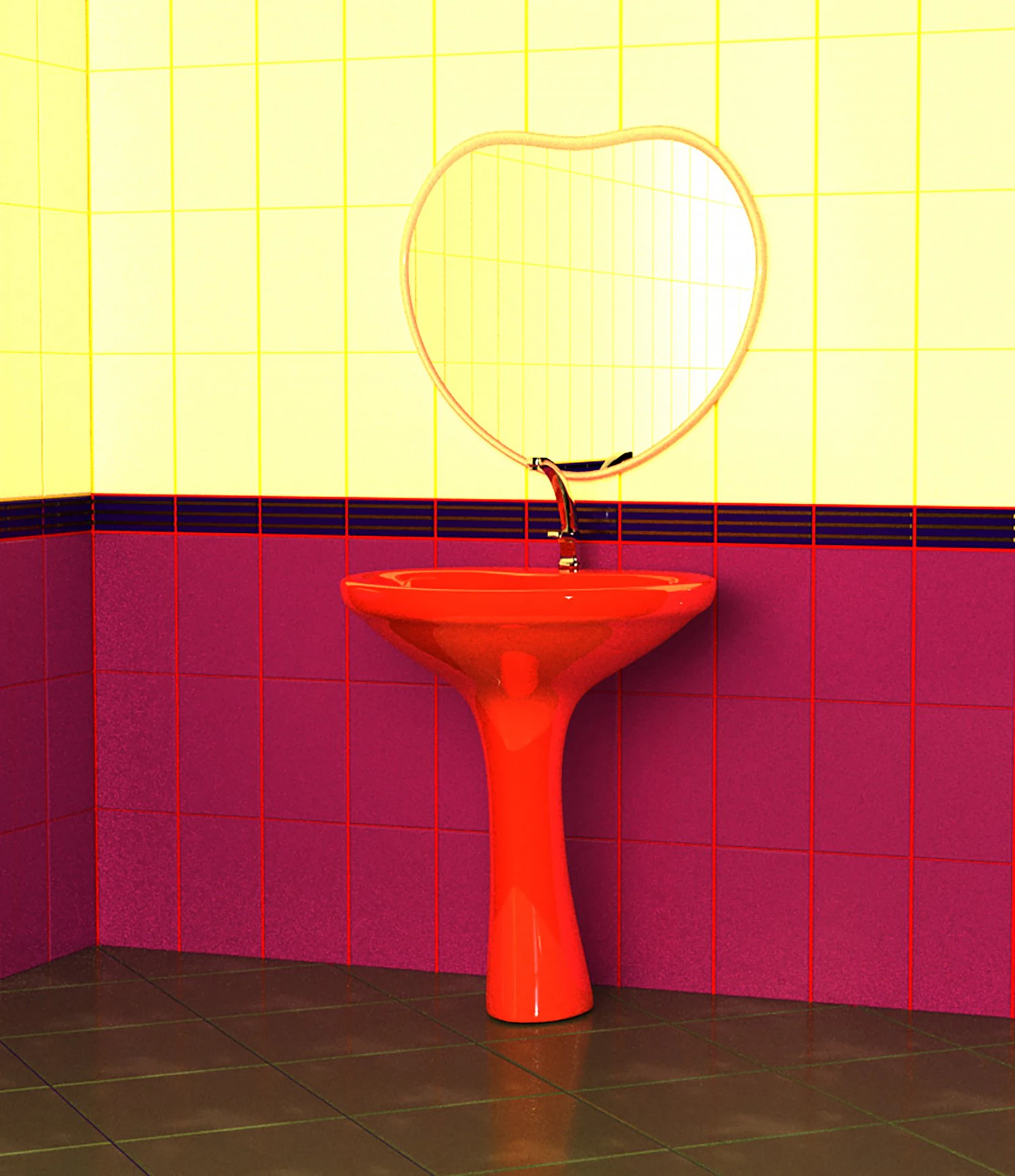 Bathroom washbasin 3D Model .c4d .max .obj .3ds .fbx .stl .blend 