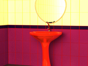 Bathroom washbasin 3D Model
