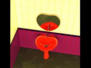 Bathroom washbasin 3D Model