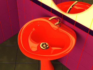 Bathroom washbasin 3Dモデル