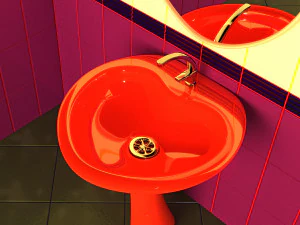Bathroom washbasin 3D Model