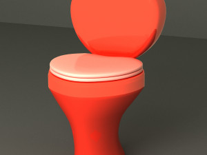 Toilet floor-standing Modello 3D
