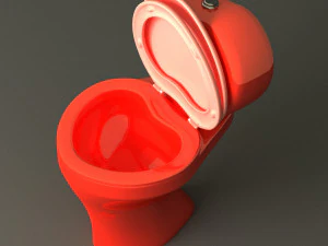 Toilet floor-standing 3D Model