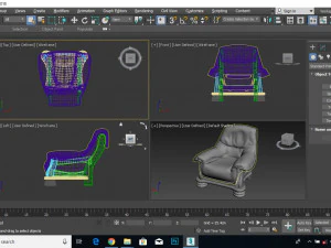 tarahan chair 3D Model