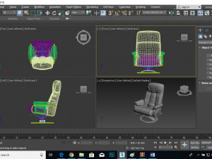 tarahan chair 3D Modell