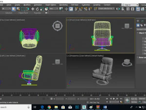 tarahan chair 3D Model
