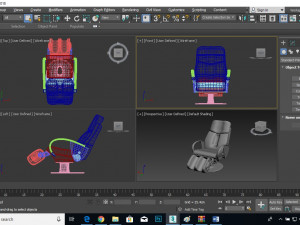 tarahan chair 3D Modell