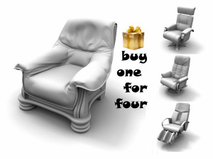 tarahan chair 3D मॉडल