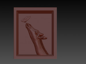 giraffe 3Dモデル