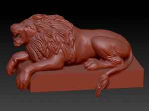 lion 3D Model