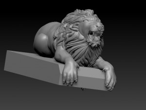 lion 3Dモデル