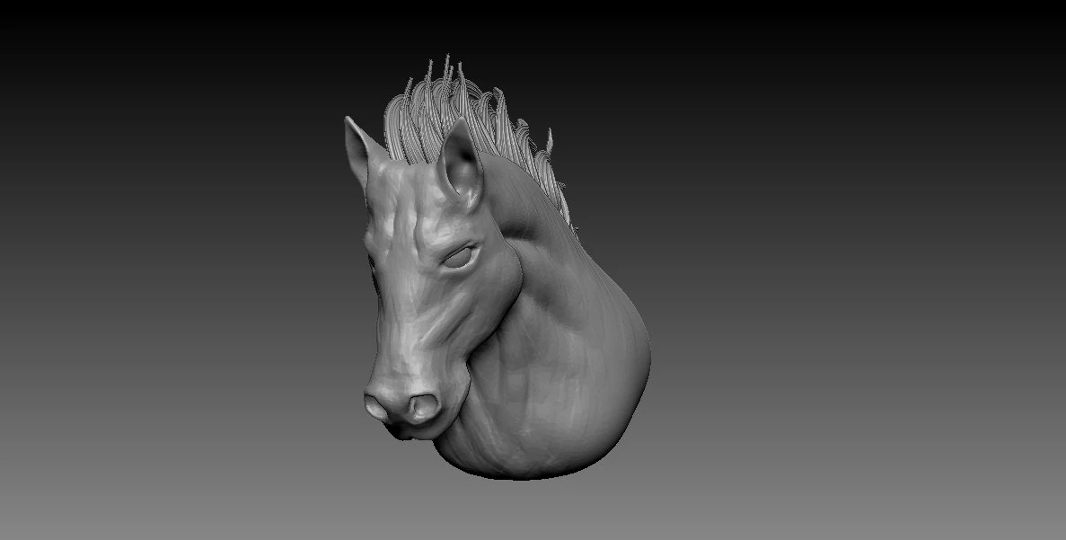 horse 3D Model .c4d .max .obj .3ds .fbx .stl .blend 