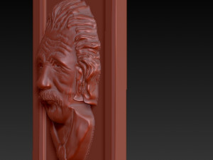 albert einstein 3Dモデル
