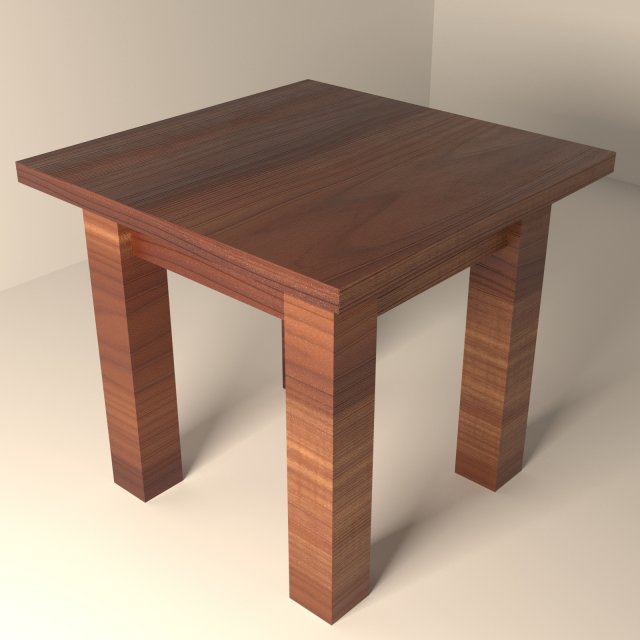 end table Modèle 3D .c4d .max .obj .3ds .fbx .stl .blend 
