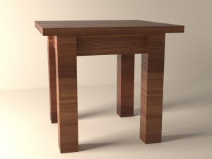 end table Modèle 3D