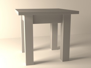 end table Modèle 3D