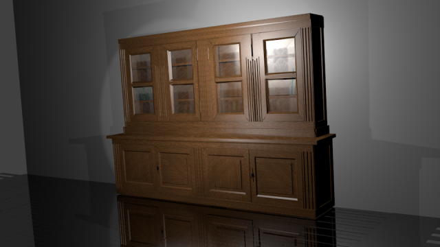 bookshelf Modello 3D .c4d .max .obj .3ds .fbx .stl .blend 