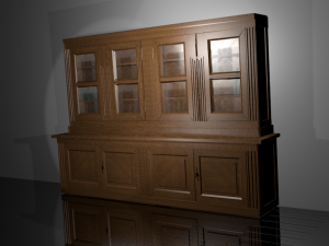 bookshelf Modello 3D