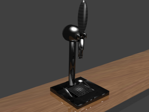beertender 3D मॉडल