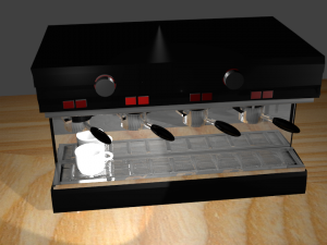coffee machine Model 3D
