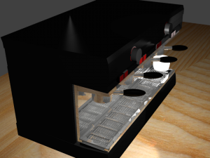 coffee machine Model 3D