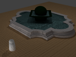 funtain Modello 3D