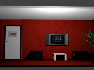 youtube waiting room Modelo 3D