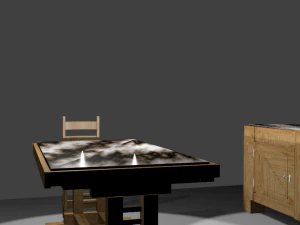 dining table 3D Model