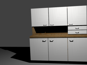 kitchen furniture 3D Model
