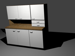 kitchen furniture Modelo 3D