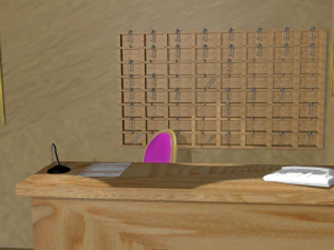 reception 3D Model