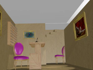 reception 3D Model
